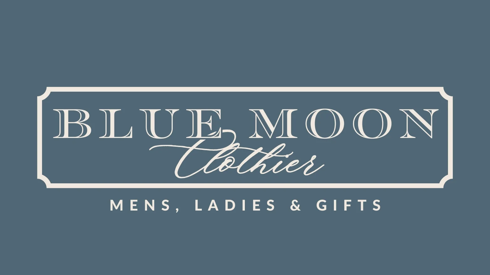 Blue Moon Clothier logo